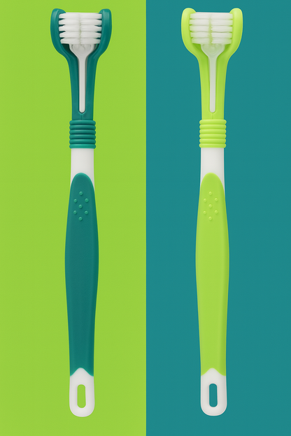 3-Sided Pet Toothbrush