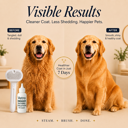 Vetro FurFresh MistBond™ Brush + Solution Refills